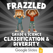 Classification & Diversity FRAZZLED Science Game - No Prep Grade 6 Review