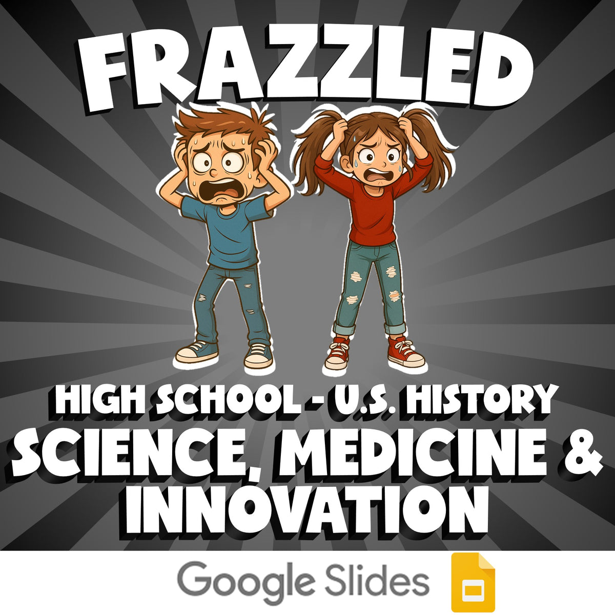 Science, Medicine & Innovation FRAZZLED U.S. History Game - No Prep Review