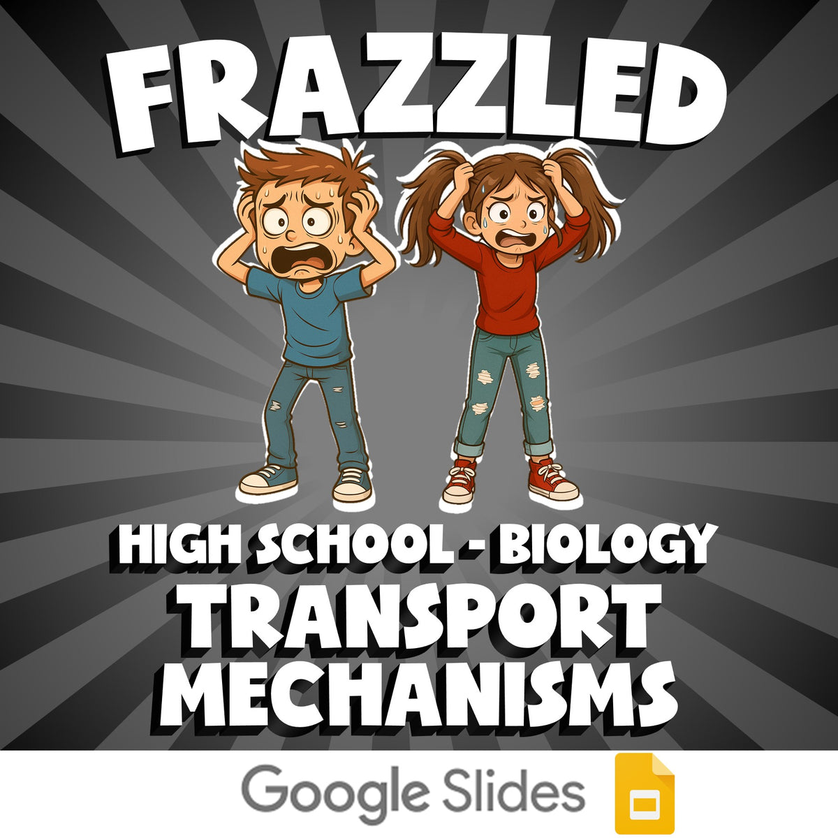 Transport Mechanisms FRAZZLED Science Game - No Prep Biology Review Activity