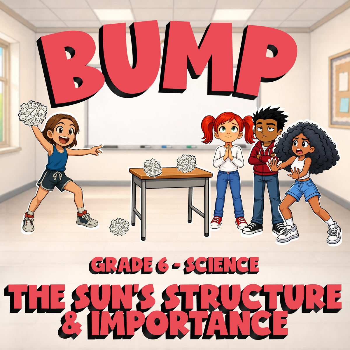 The Sun’s Structure & Importance BUMP Science Game - No Prep Grade 6 Review