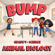 Animal Biology BUMP Science Game - No Prep Grade 4 Review Activity