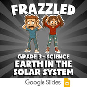 Earth in the Solar System FRAZZLED Science Game - No Prep Grade 3 Review