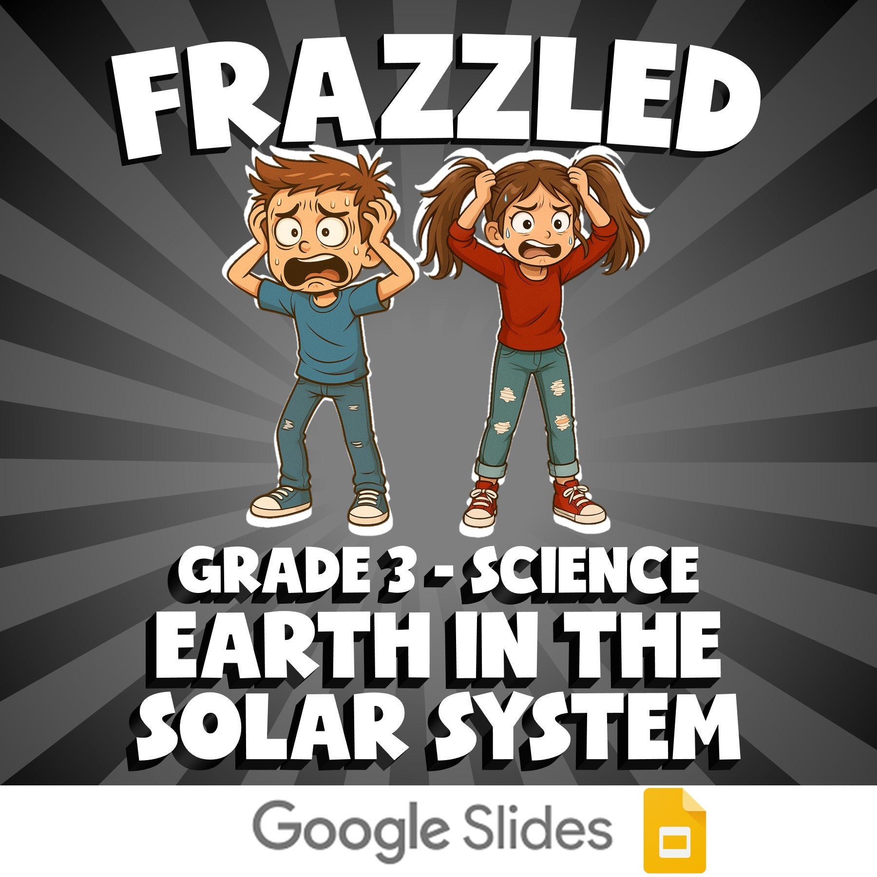 Earth in the Solar System FRAZZLED Science Game - No Prep Grade 3 Review