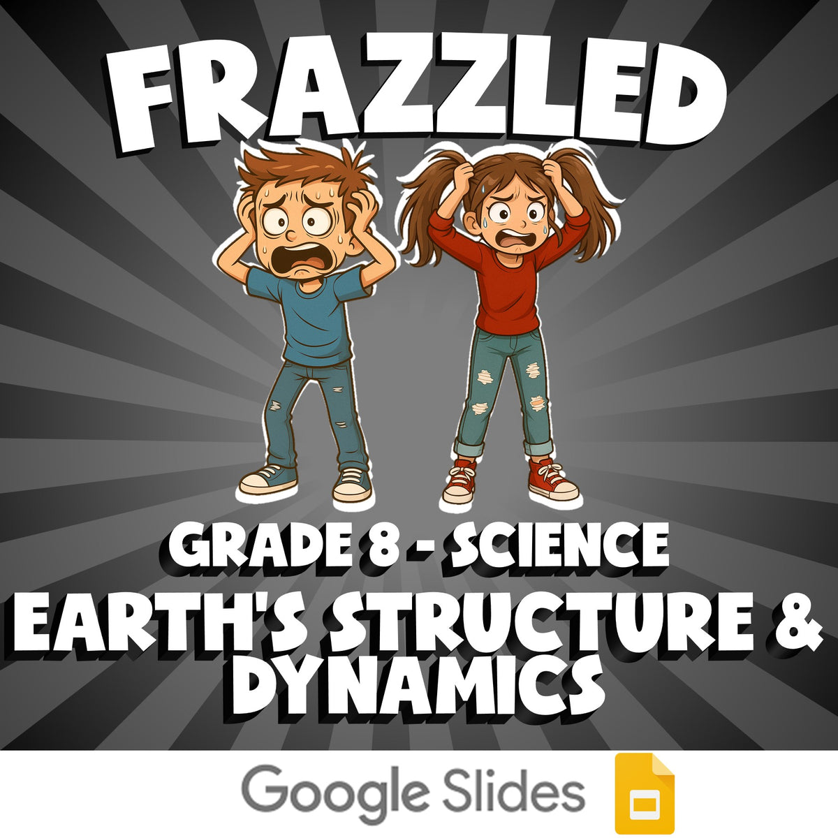 Earth’s Structure & Dynamics FRAZZLED Science Game - No Prep Grade 8 Review