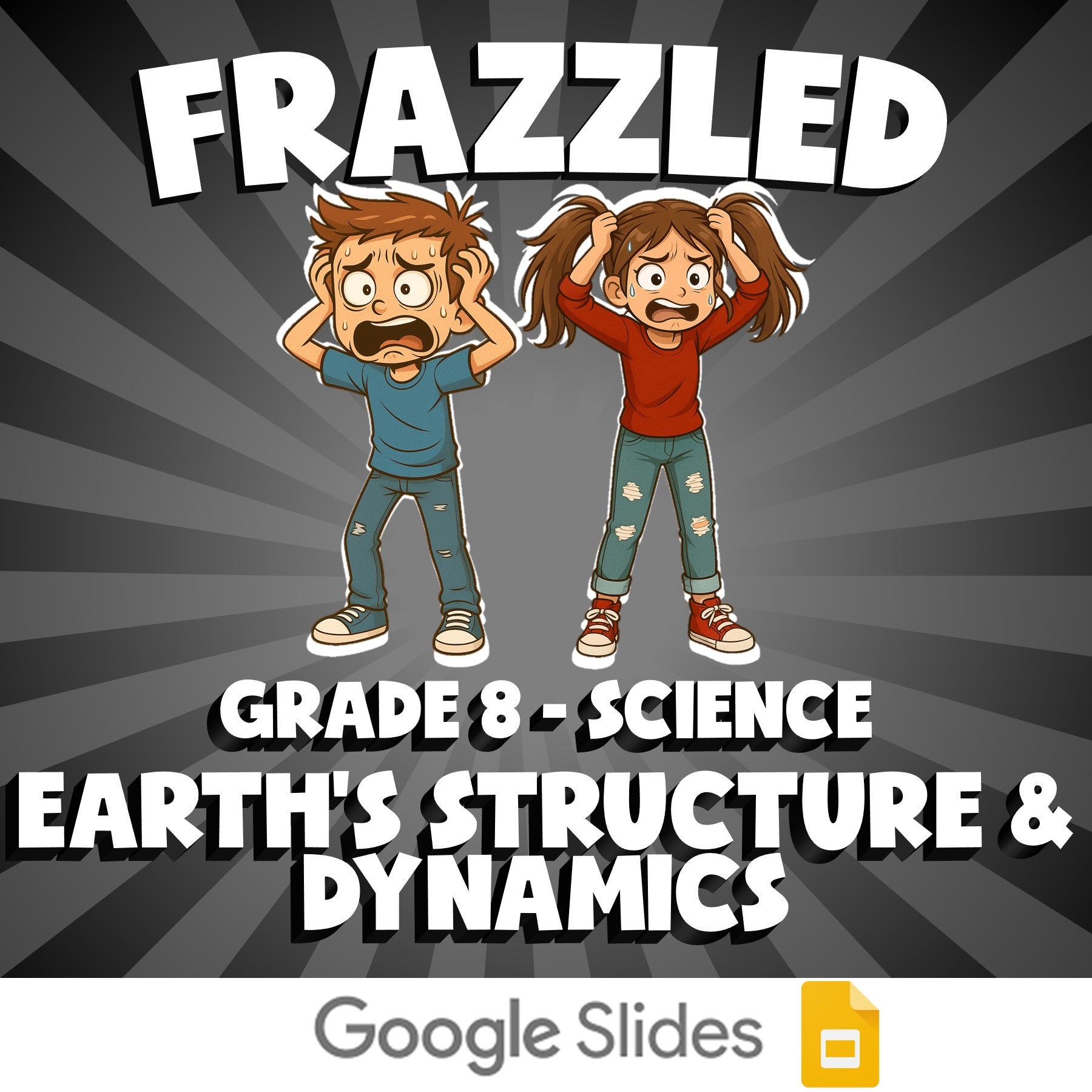 Earth’s Structure & Dynamics FRAZZLED Science Game - No Prep Grade 8 Review