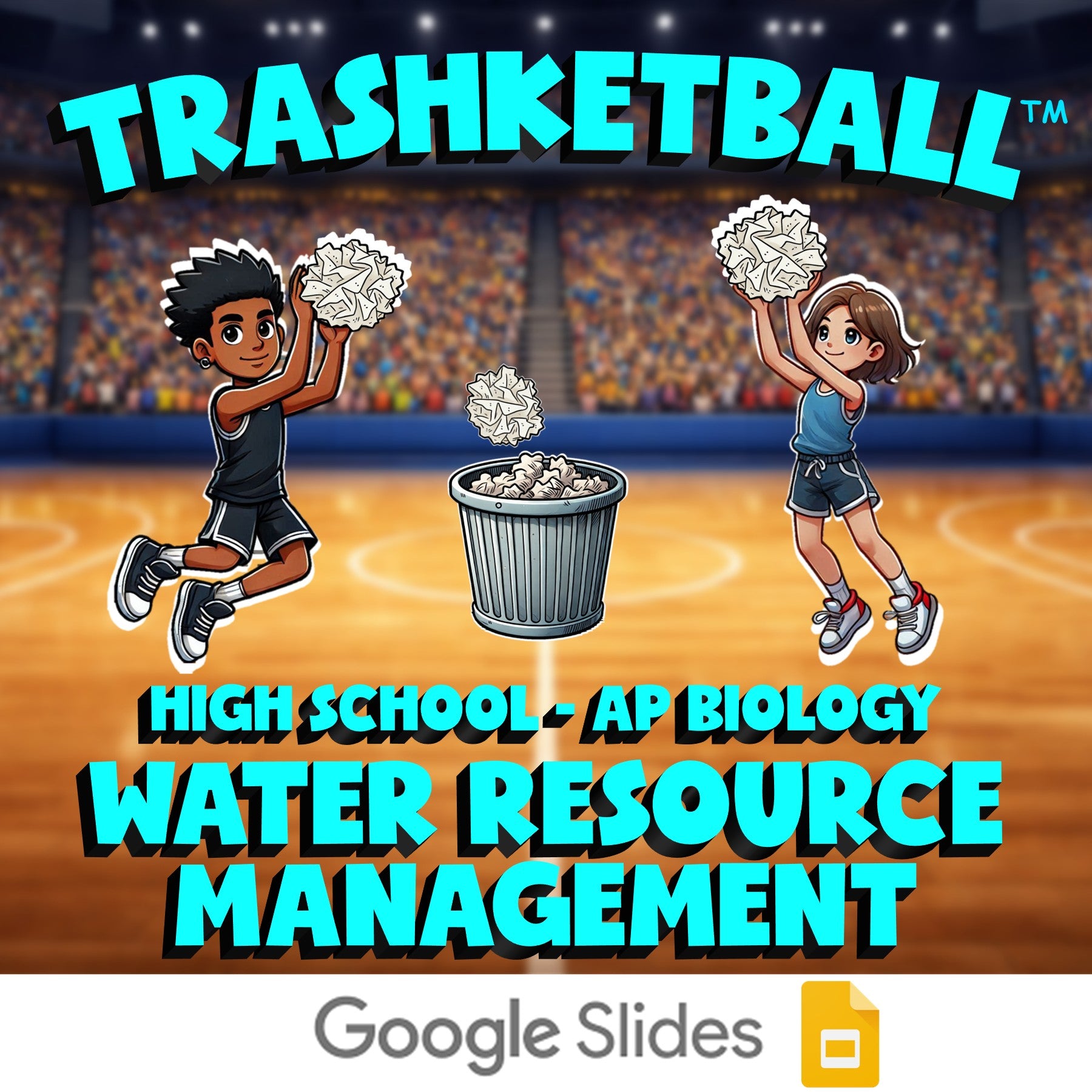 Water Resource Management TRASHKETBALL Science Game - No Prep AP Biology Review
