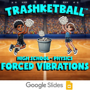 Forced Vibrations TRASHKETBALL Science Game - No Prep Physics Review Activity