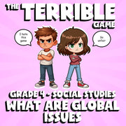 What Are Global Issues THE TERRIBLE GAME - No Prep Grade 4 Socials Review