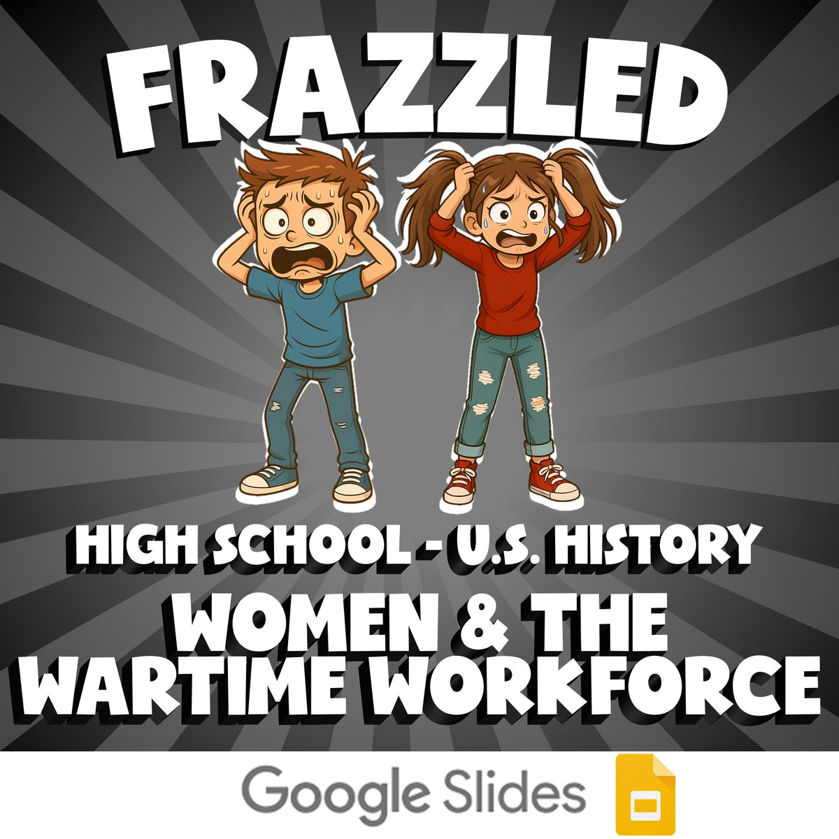Women & the Wartime Workforce FRAZZLED U.S. History Game - No Prep Review