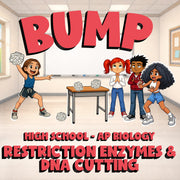 Restriction Enzymes & DNA Cutting BUMP Science Game - No Prep AP Biology Review