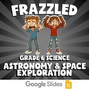 Astronomy & Space Exploration FRAZZLED Science Game - No Prep Grade 6 Review