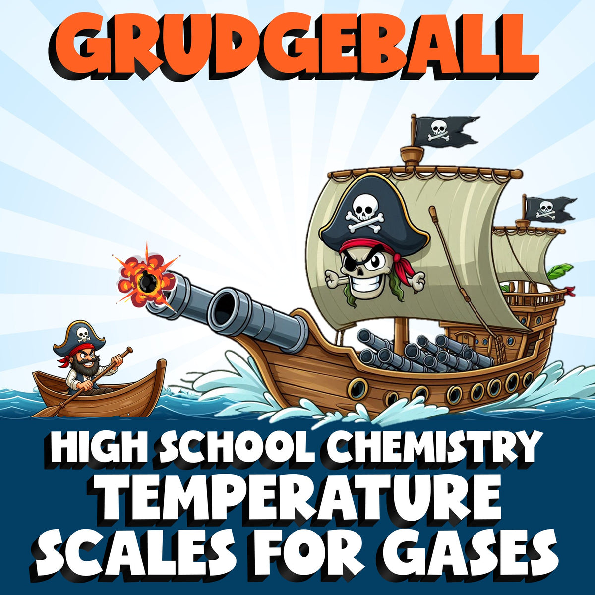 Temperature Scales for Gases GRUDGEBALL Science Game - No Prep Chemistry Review