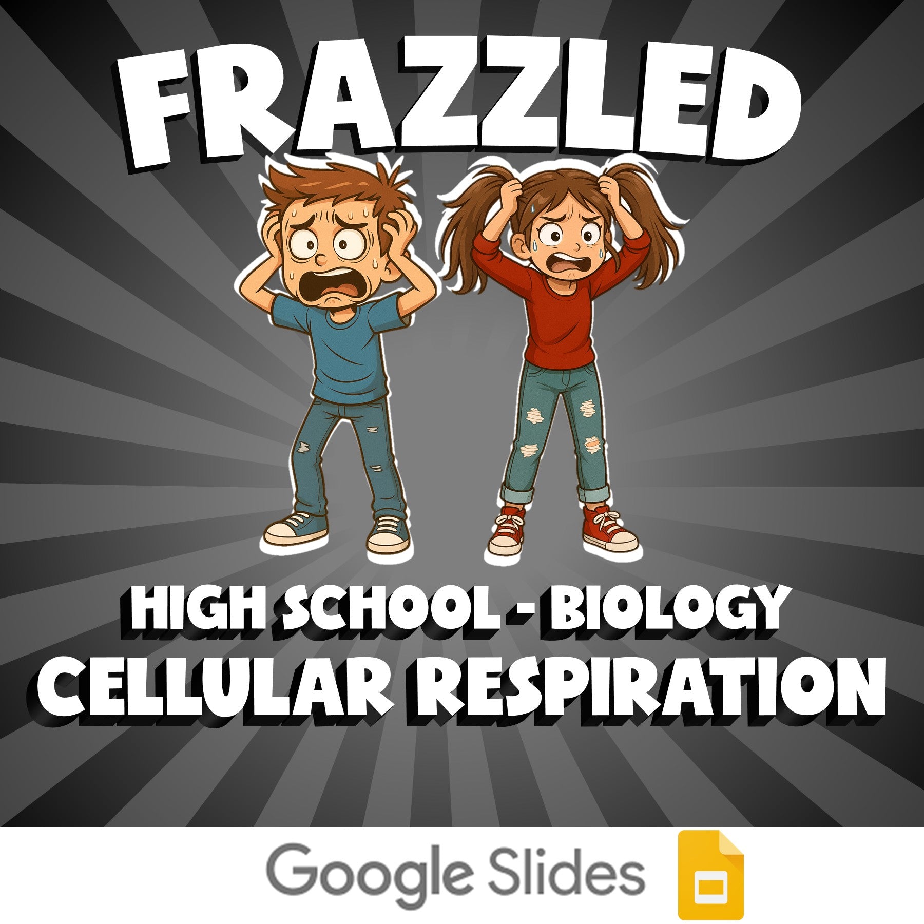 Cellular Respiration FRAZZLED Science Game - No Prep Biology Review Activity