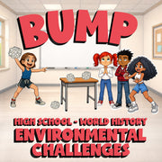 Environmental Challenges BUMP Game - No Prep World History Review Activity