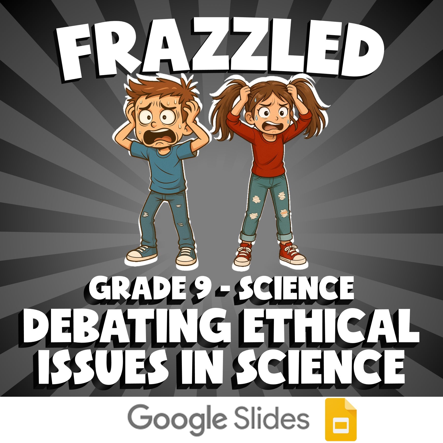 Debating Ethical Issues in Science FRAZZLED Science Game - No Prep Grade 9