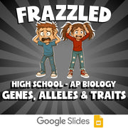Genes, Alleles & Traits FRAZZLED Science Game - No Prep AP Biology Review
