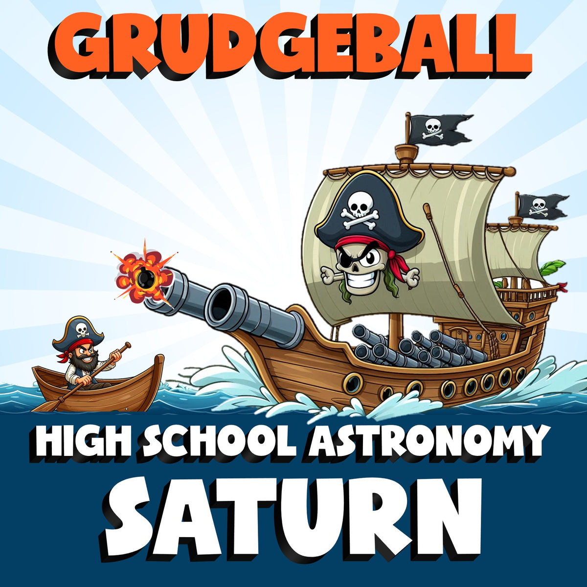 Saturn GRUDGEBALL Science Game - No Prep Astronomy Review Activity