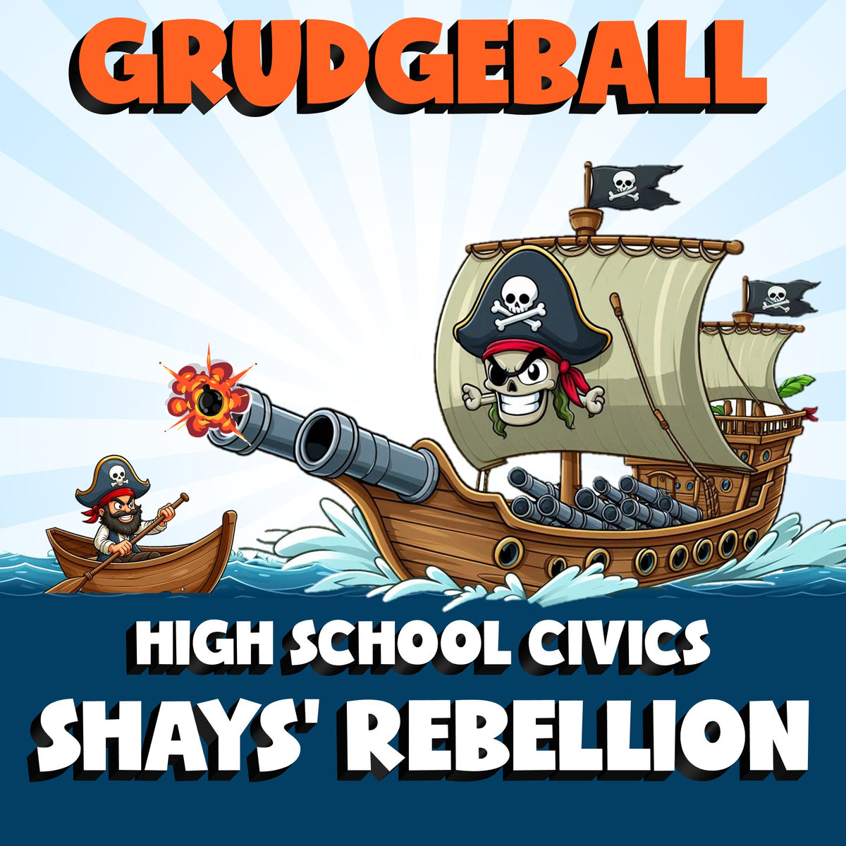 Shays’ Rebellion GRUDGEBALL Civics Game - No Prep Review Activity