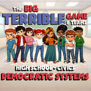 Democratic Systems BIG TERRIBLE GAME - No Prep Civics Review Activity