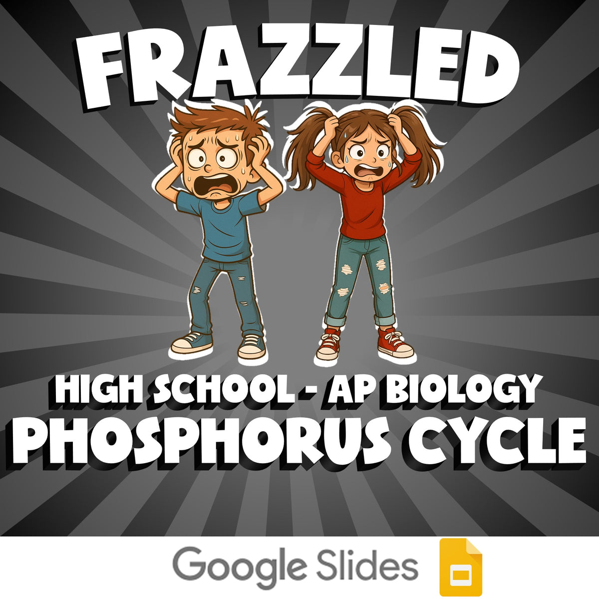 Phosphorus Cycle FRAZZLED Science Game - No Prep AP Biology Review Activity