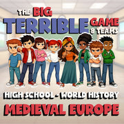 Medieval Europe BIG TERRIBLE GAME - No Prep World History Review Activity