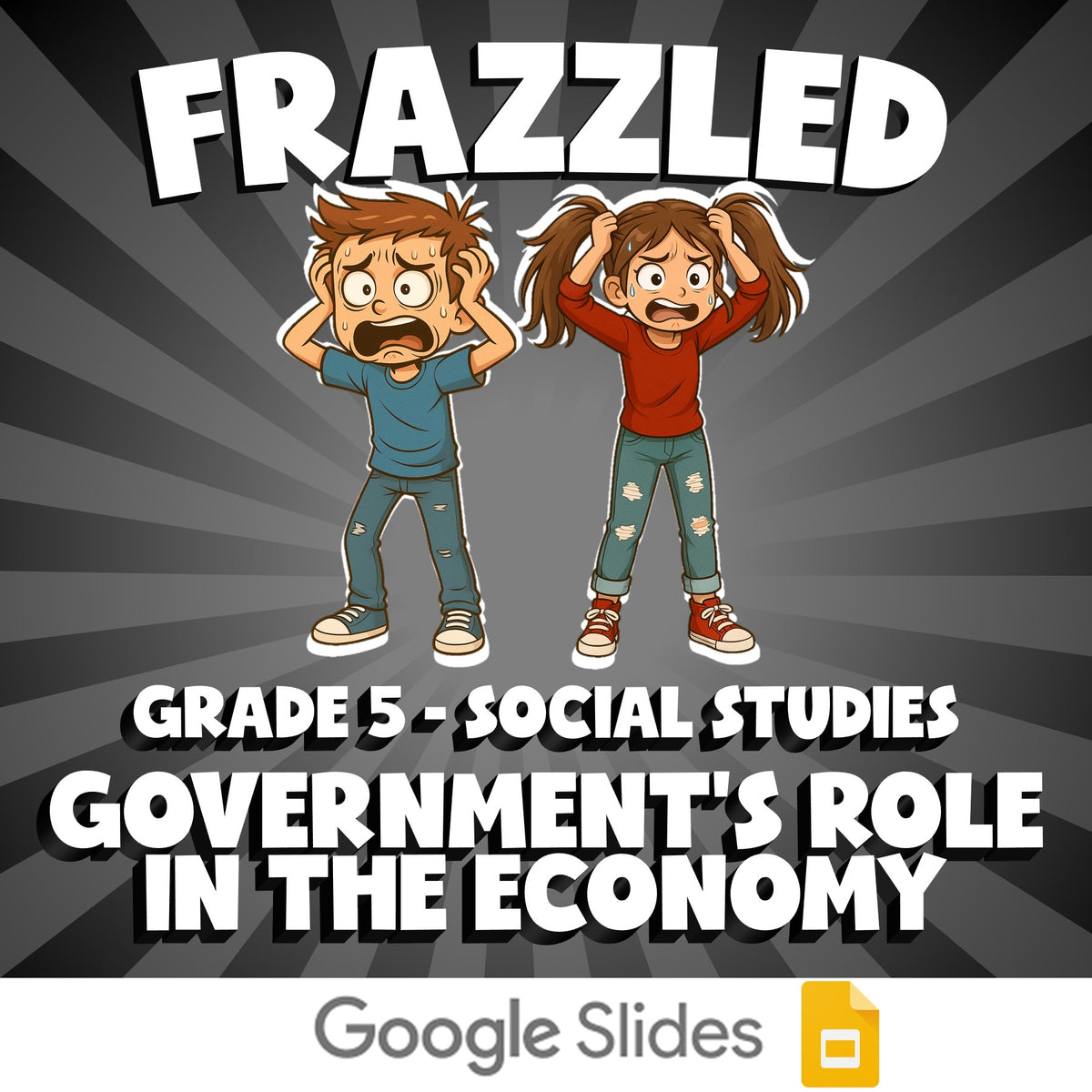 Government’s Role in the Economy FRAZZLED Socials Game - No Prep Grade 5 Review