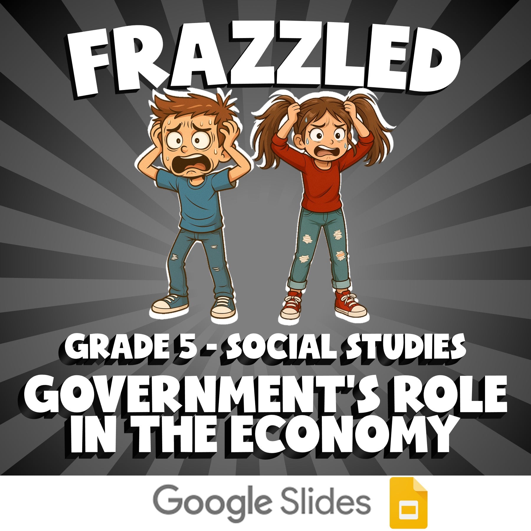 Government’s Role in the Economy FRAZZLED Socials Game - No Prep Grade 5 Review
