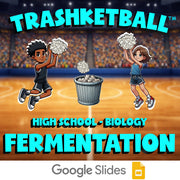 Fermentation TRASHKETBALL Science Game - No Prep Biology Review Activity