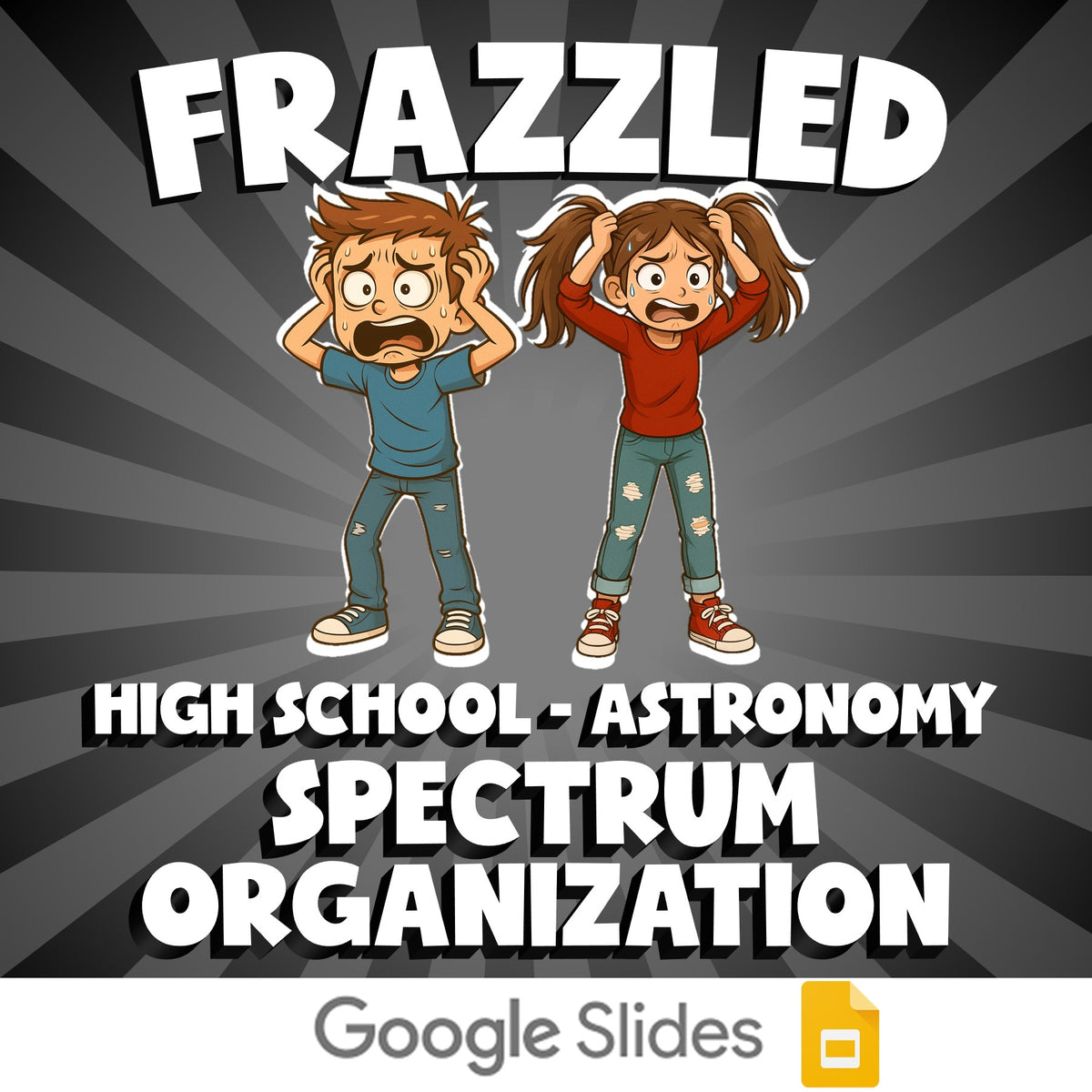 Spectrum Organization FRAZZLED Science Game - No Prep Astronomy Review Activity