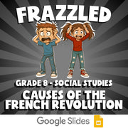 Causes of the French Revolution FRAZZLED Socials Game - No Prep Grade 8 Review