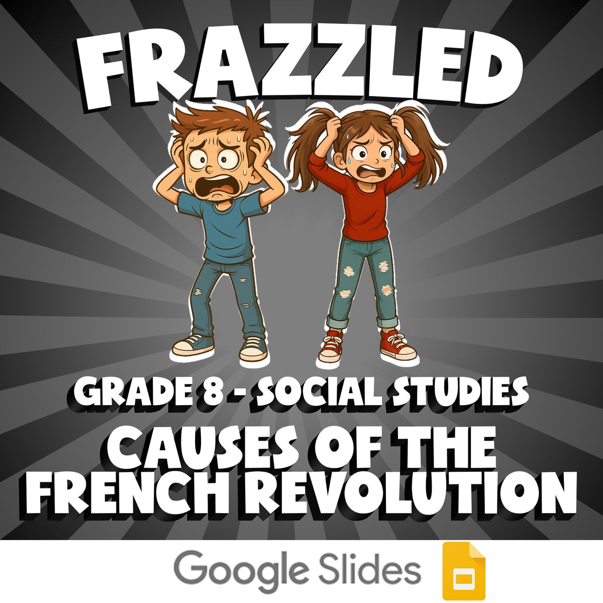 Causes of the French Revolution FRAZZLED Socials Game - No Prep Grade 8 Review