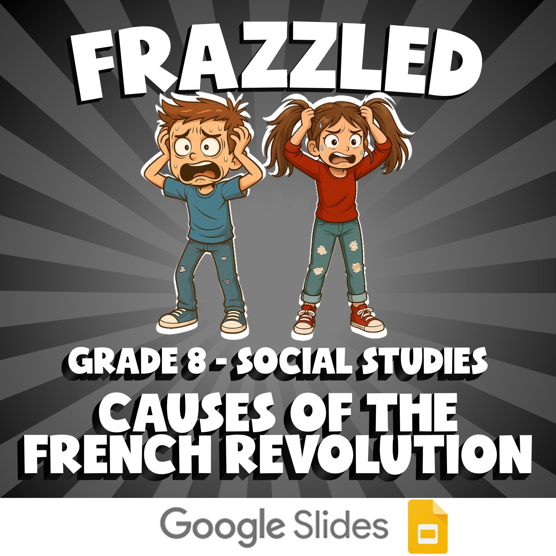 Causes of the French Revolution FRAZZLED Socials Game - No Prep Grade 8 Review
