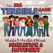 Migration & Movement BIG TERRIBLE GAME - No Prep Grade 3 Socials Review Activity