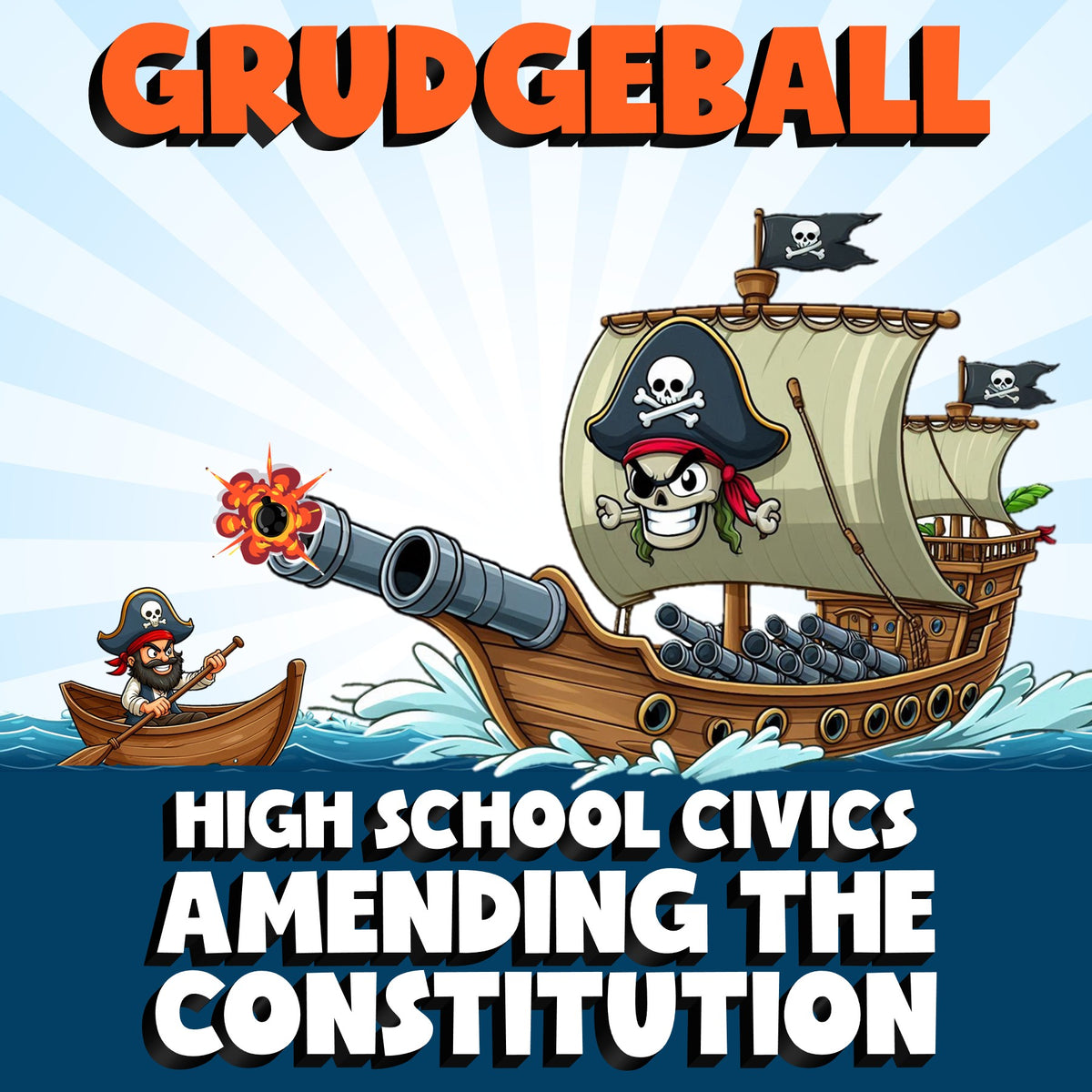 Amending the Constitution GRUDGEBALL Civics Game - No Prep Review Activity