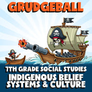 Indigenous Belief Systems & Culture GRUDGEBALL Socials Game - No Prep Grade 7