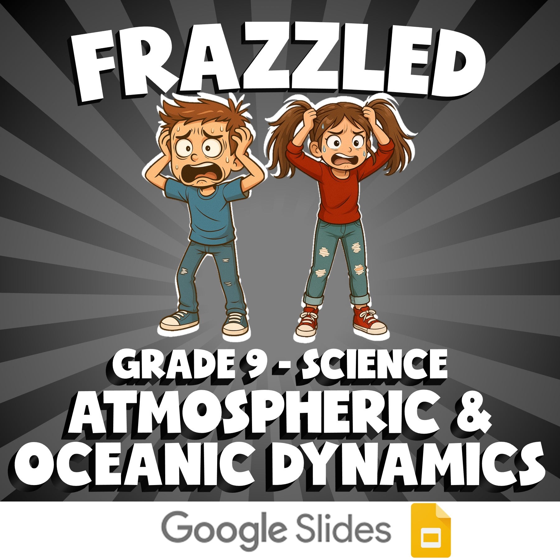 Atmospheric & Oceanic Dynamics FRAZZLED Science Game - No Prep Grade 9 Review