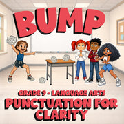 Punctuation for Clarity BUMP ELA Game - No Prep Grade 9 Review Activity