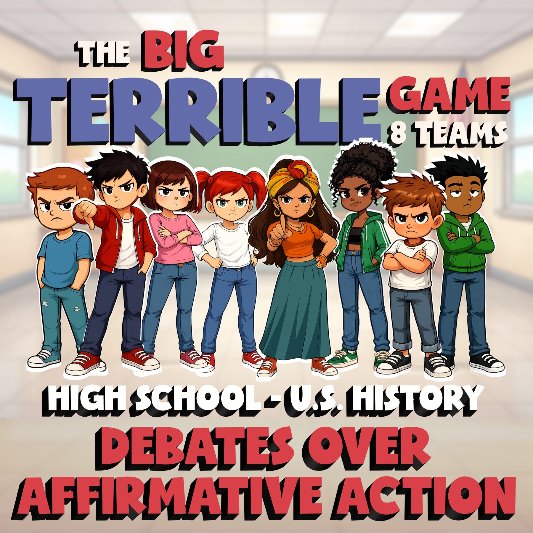 Debates Over Affirmative Action BIG TERRIBLE GAME - No Prep U.S. History Review