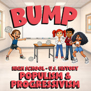 Populism & Progressivism BUMP U.S. History Game - No Prep Review Activity