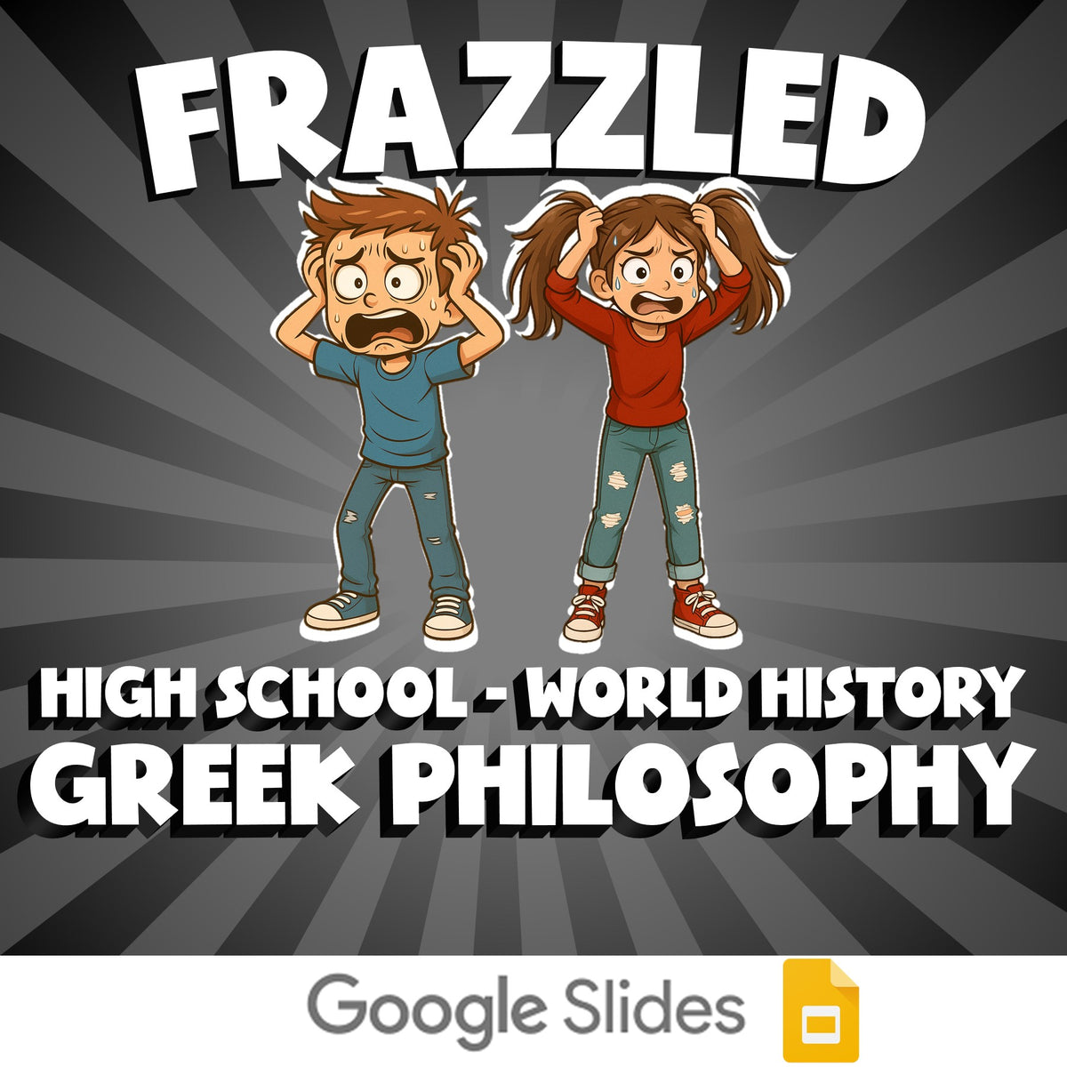 Greek Philosophy FRAZZLED Game - No Prep World History Review Activity