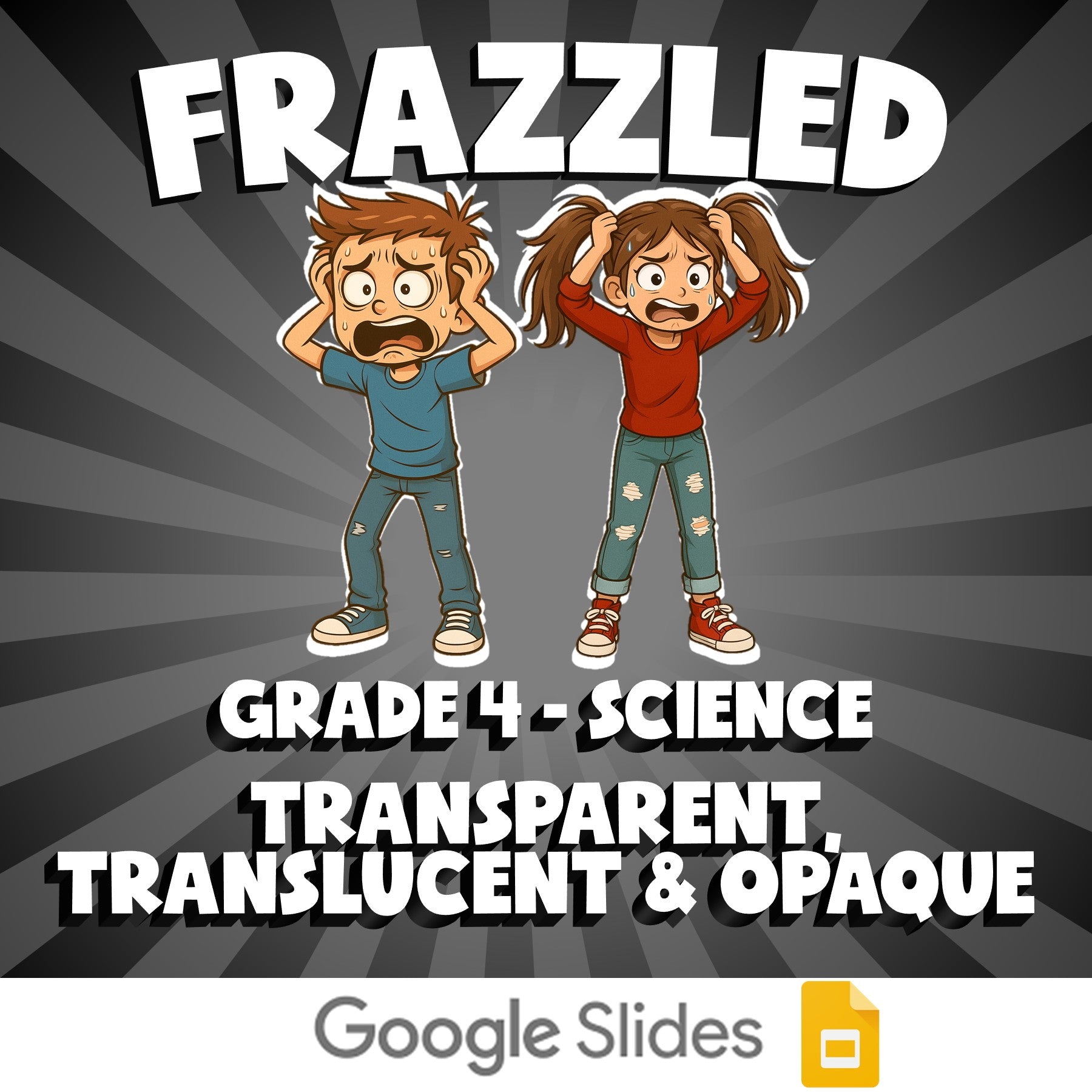Transparent, Translucent & Opaque FRAZZLED Science Game - No Prep Grade 4 Review