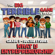 What Is Entrepreneurship BIG TERRIBLE GAME - No Prep Grade 5 Socials Review