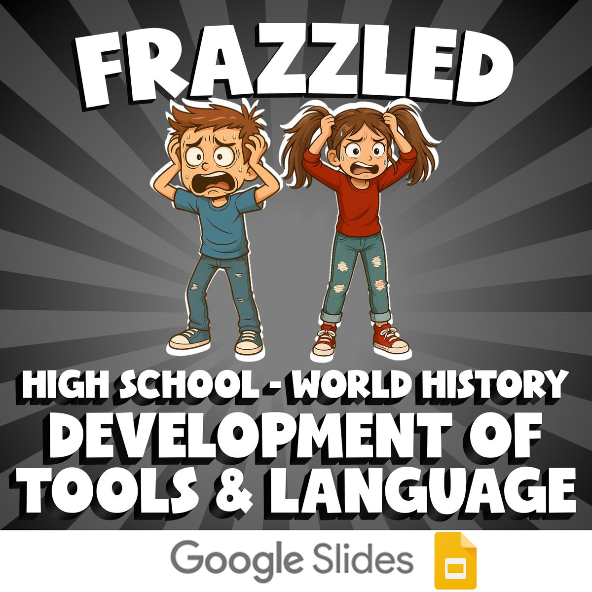 Development of Tools & Language FRAZZLED Game - No Prep World History Review