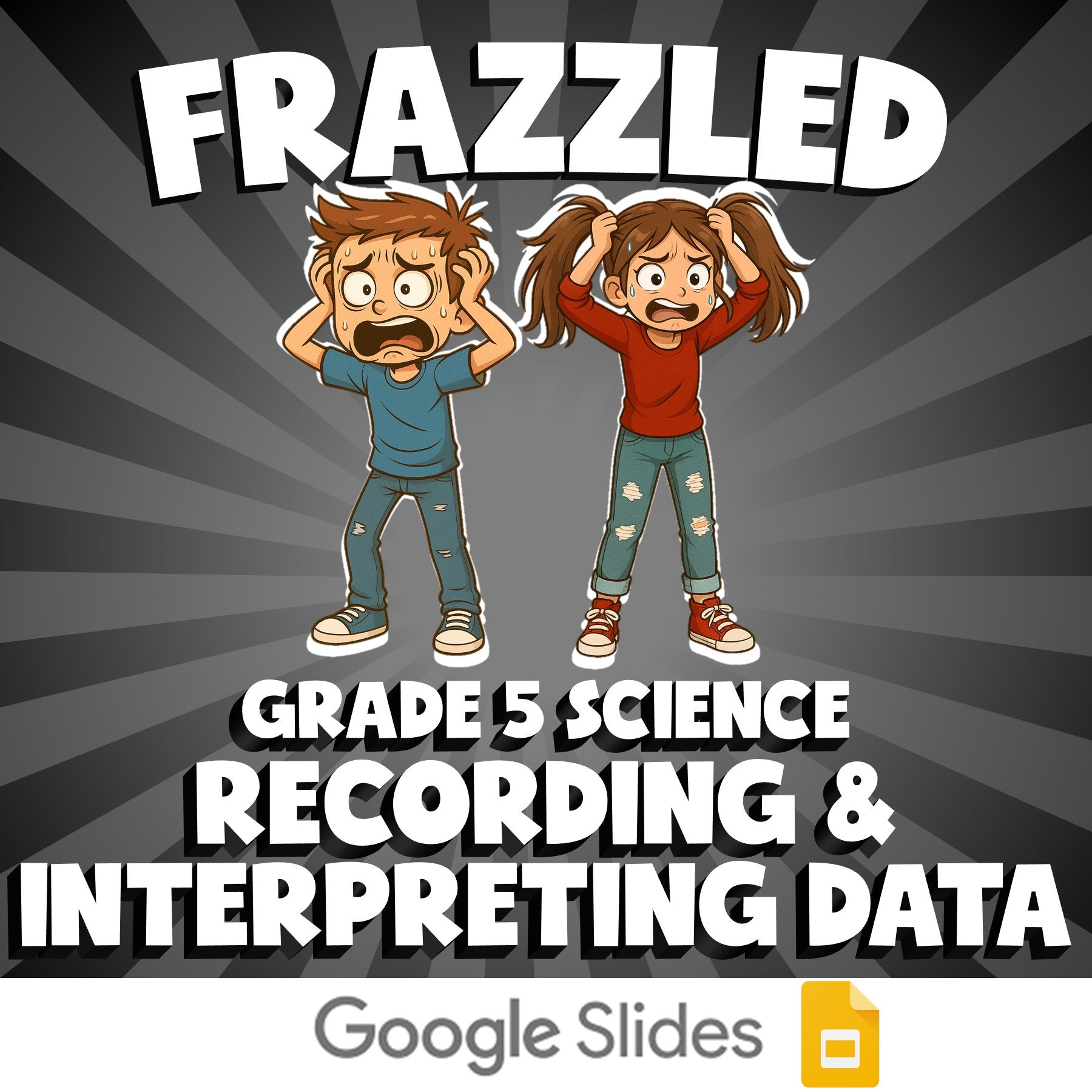 Recording & Interpreting Data FRAZZLED Science Game - No Prep Grade 5 Review