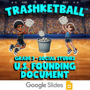 U.S. Founding Document TRASHKETBALL Socials Game - No Prep Grade 3 Review