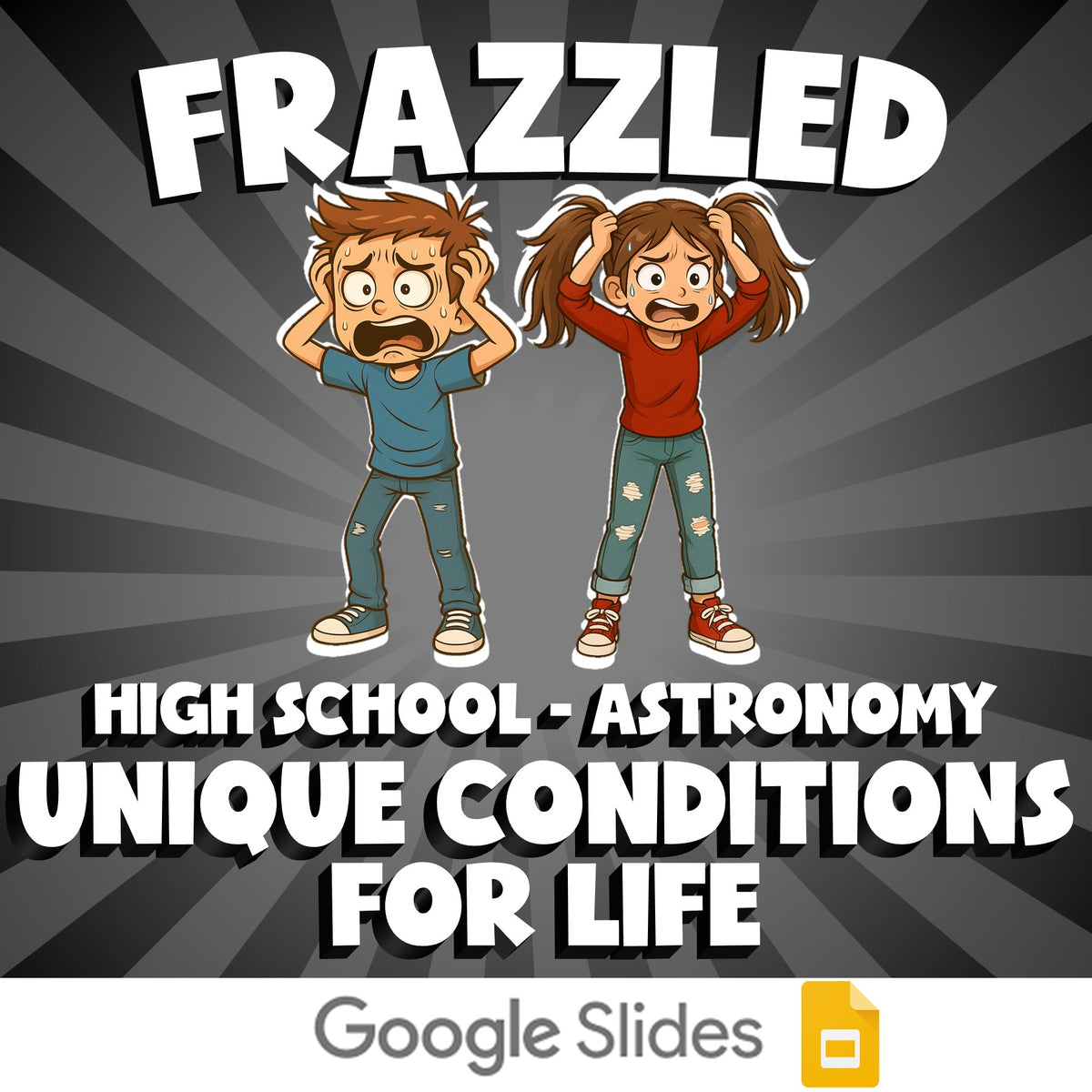 Unique Conditions for Life FRAZZLED Science Game - No Prep Astronomy Review