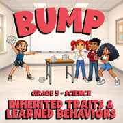 Inherited Traits & Learned Behaviors BUMP Science Game - No Prep Grade 5 Review