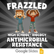Antimicrobial Resistance FRAZZLED Science Game - No Prep Biology Review Activity