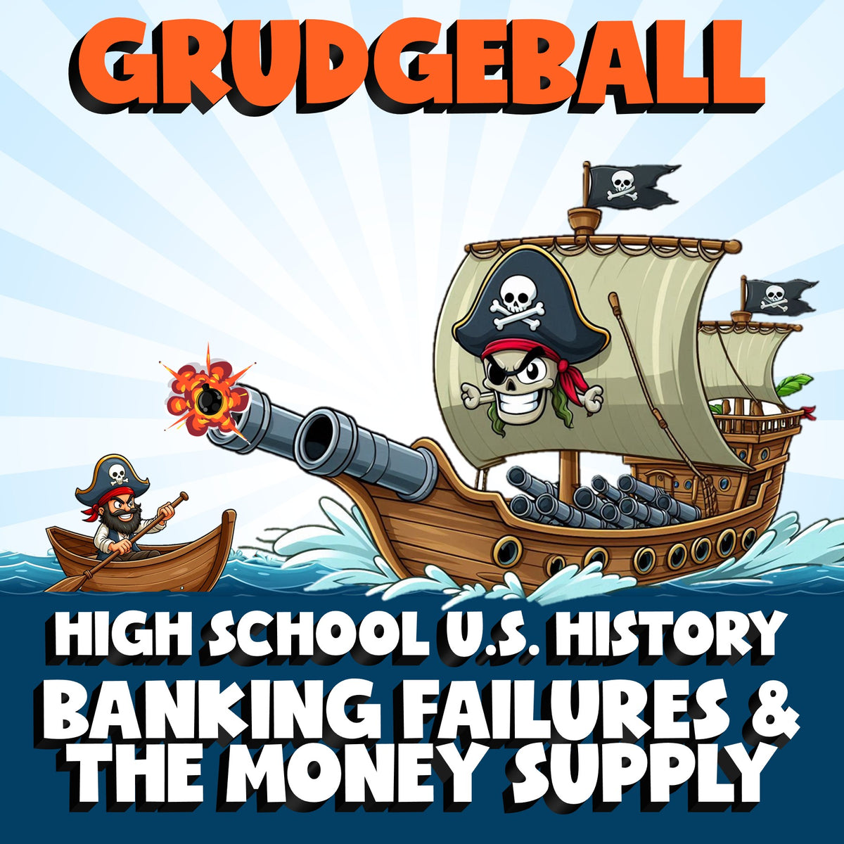Banking Failures & the Money Supply GRUDGEBALL U.S. History Game - No Prep