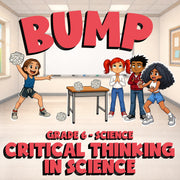 Critical Thinking in Science BUMP Science Game - No Prep Grade 6 Review Activity